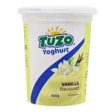 Tuzo Vanilla Yoghurt 400G